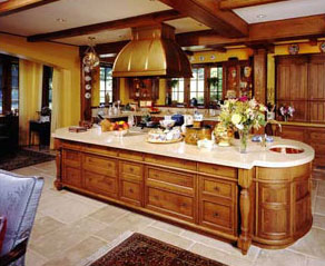 Radius Kitchen Island